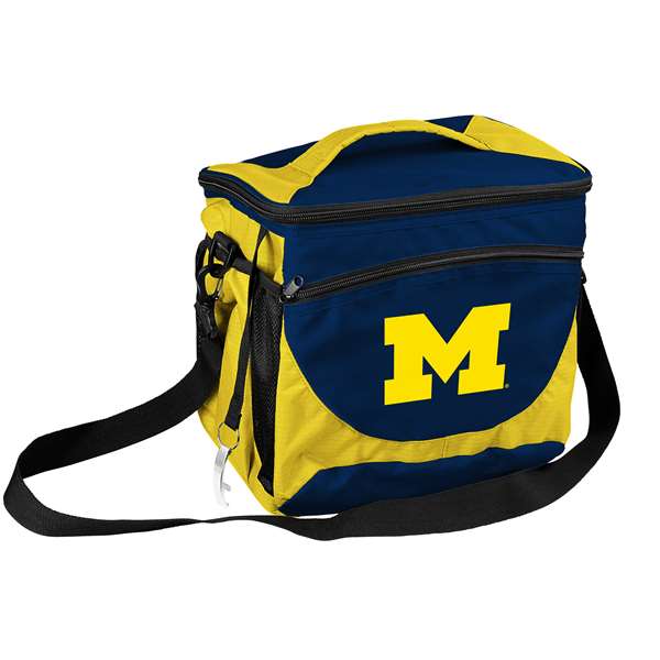 Picture of Logo Brands 171-63 Michigan 24 Can Cooler