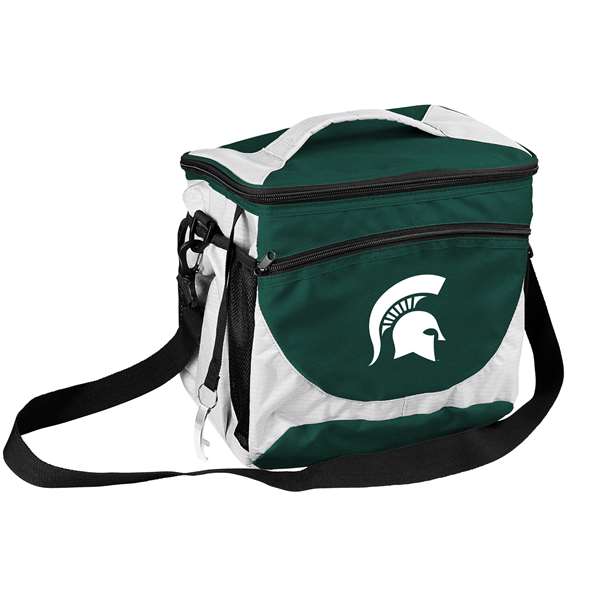 Picture of Logo Brands 172-63 Michigan State 24 Can Cooler