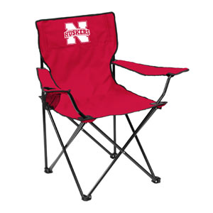 Picture of Logo Brands 182-13Q Nebraska Quad Chair