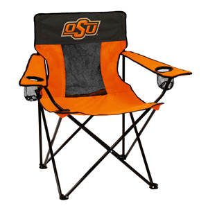 Picture of Logo Brands 193-12E Oklahoma State Elite Chair