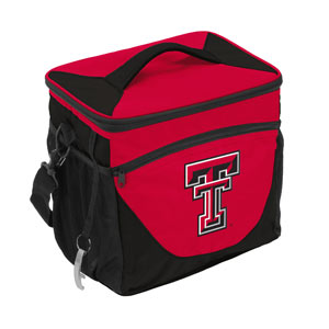 Picture of Logo Brands 220-63 Texas Tech 24 Can Cooler