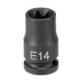 Grey Pneumatic 3/8" Drive x E10 External Star Impact Socket (1110ET)