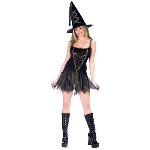 Picture of Costumes For All Occasions Fw120214Ml Sexy Flirty Witch Md-Lg