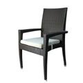 Infinita 814495013687 Weather Wicker Weave Dining Side Or Dining Armchair Infinita 814495013687 Weather Wicker Weave Dining Side Or Dining Armchair