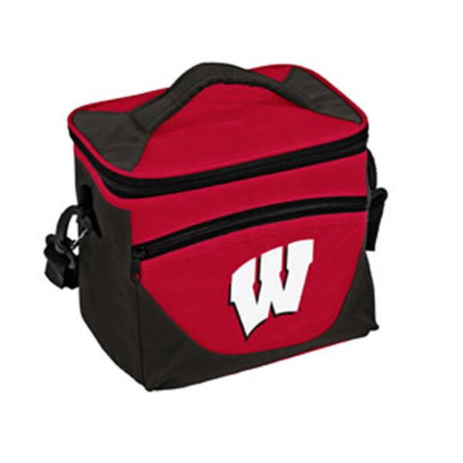 Logo Brands 244-55H Wisconsin Halftime Lunch Cooler