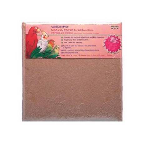 Picture of Penn Plax BA633 Bird Cage Gravel Paper&#44; Square - 15.5 x 15.5 in.