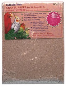 Picture of Penn Plax BA637 Bird Cage Gravel Paper&#44; Rectangle - 9 x 12 in.