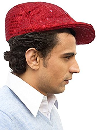 Red Flat Cap - Red