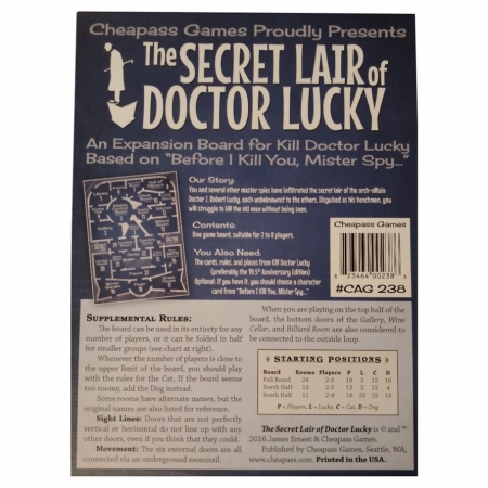 Picture of Cheapass Games CAG238 Doctor Lucky-Secret Lair
