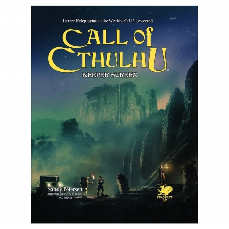 Picture of Chaosium CAO23137 Call of Cthulhu-7th Keeper Screen Pack