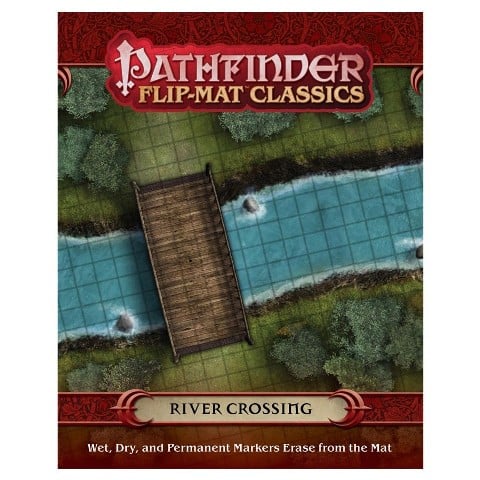 Picture of Paizo Publishing PZO31011 Path Finder Flip Mat-River Crossing