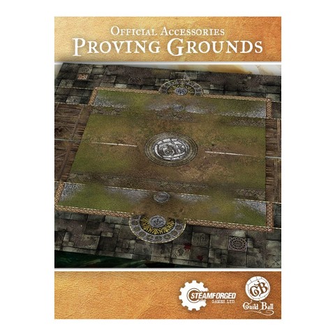 Picture of Steamforged Games STEGMAT01-002 Guild Ball-Play Mat Proving Grounds