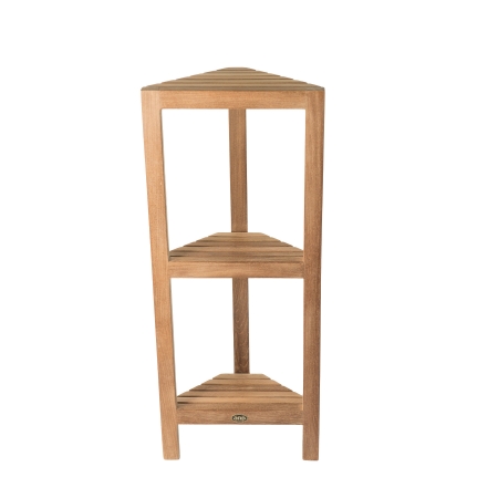 3 Tier Fiji Corner Shelf - 35.5 x 14.5 x 8 in.