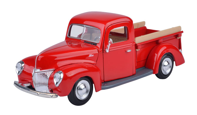 Picture of Motormax MOT73234AC-R 1940 Ford Pickup&#44; Red
