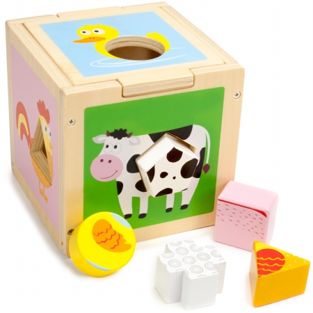 Picture of Brybelly Holdings TCDG-028 Busy Barnyard Sorting Cube