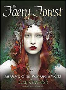 Picture of AzureGreen DFAEFOR Faery Forest Oracle by Lucy Cavendishn