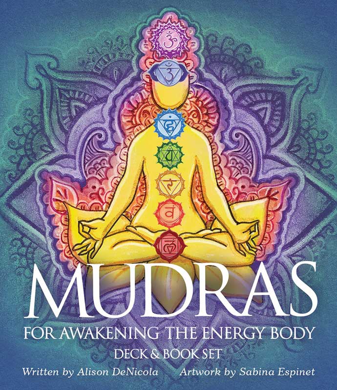Picture of AzureGreen DMUDAWA Mudras for Awakening the Energy Body Deck & Book