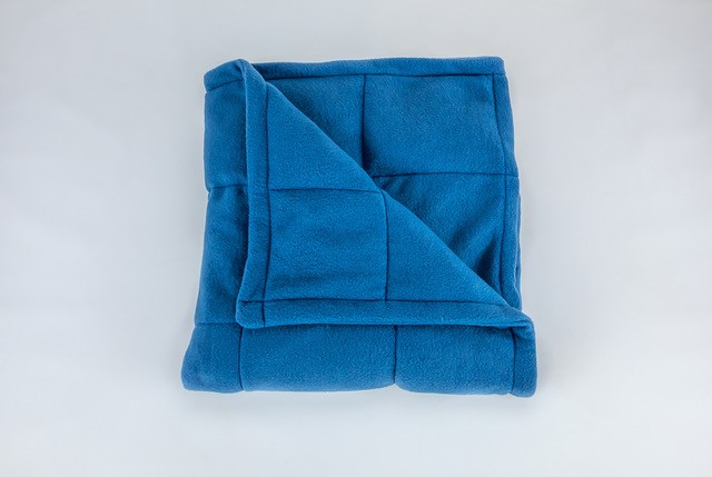Picture of Covered in Comfort 103B Weighted Blanket&#44; Blue - Small