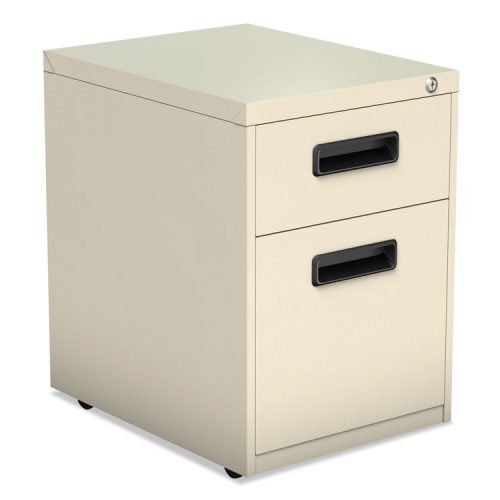 Picture of Alera ALEPABFPY Two-Drawer Metal Pedestal File&#44; Putty