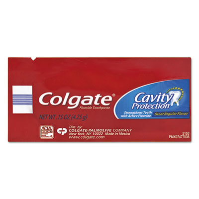 Picture of Colgate Palmolive CPC50130 0.15 oz Tube Regular Flavor Cavity Protection Toothpaste