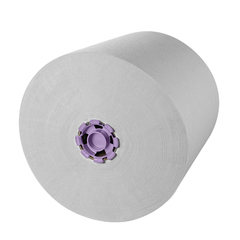 Scott Hard Roll Paper Towels, High-Capacity, Purple Core, Elevated, White, 950' x 6 Rolls (02001)