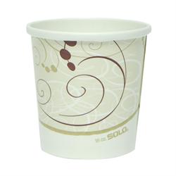 Picture of Solo Cups SCCH4165SYM Flexstyle Double-Sided Poly Paper Food Container