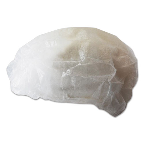 Picture of Boardwalk BWKH42XL Headgear Harint Caps&#44; White - Extra Large - 100 per Pack