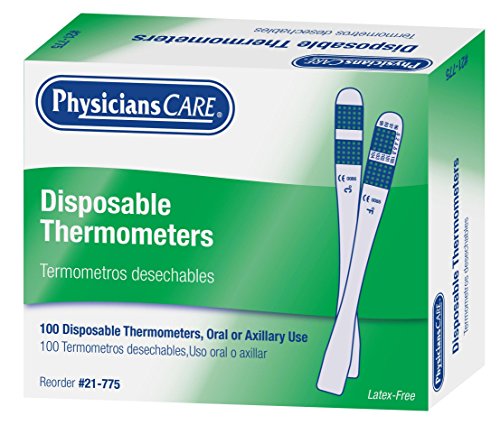 Picture of Physicians Care FAO21775 First Aid Disposable Thermometer