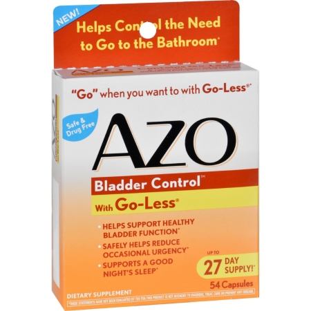Picture of Azo 1713247 Gluten Free Bladder Control&#44; 54 Capsules