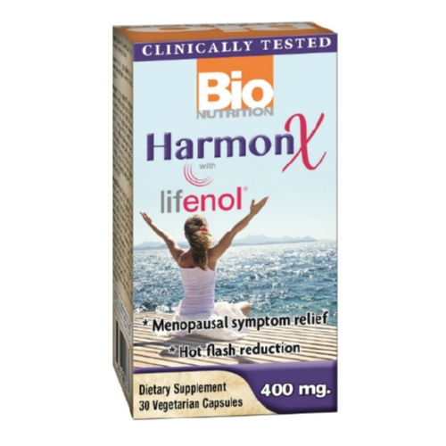 Picture of Bio Nutrition 1766369 Gluten Free Harmonx 30 Vegetarian Capsules with Lifenol