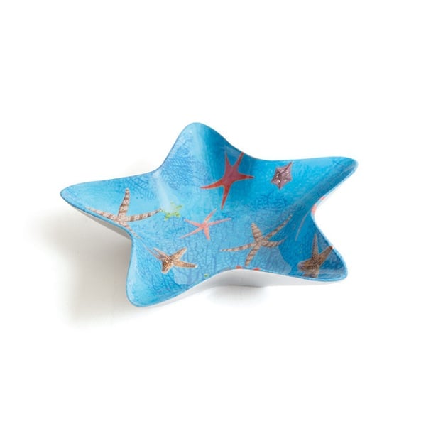 Picture of Go Home 20998 Aluminum Jupiter Dish, Multi Color - 2.5 x 11 x 11.5 in.