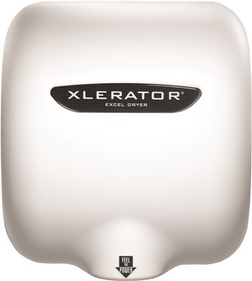Excel Dryer  Inc. Xl-Bw-1.1N-110-120V Xlerator Hand Dryer  White Thermoset (Bmc)  12.68 X 11.75 X 6.68 In.  120 Volts  12.5 Amps -  Excel Dryer Inc, EX297278