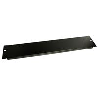 2U Rack Blank Panel for 19 in. Server Racks & Cabinets - Black - 2U