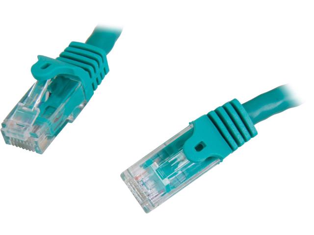 15ft. ETL Verified Green Snagless Cat6 UTP Patch Cable - Green - 15ft.