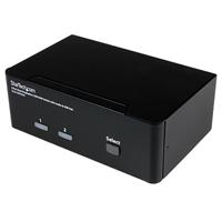 SV231DPDDUA 2 Port Display Port KVM Switch with Audio USB Hub