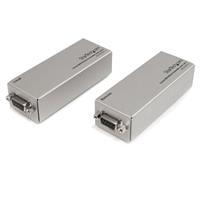 Serial DB9 RS232 Extender Over Cat5 Up to 3300 ft.