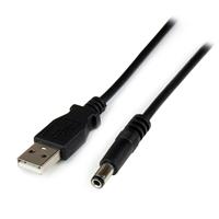 DC 1m USB to Type N Barrel 5V DC Power Cable USB A to 5.5mm