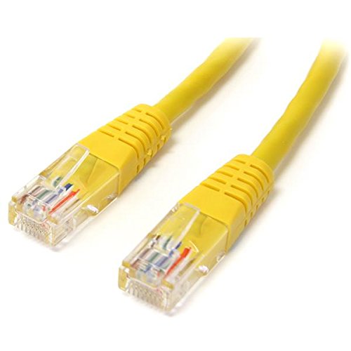 15 ft. Yellow Molded RJ45 UTP Cat5e Patch Cable Patch Cord