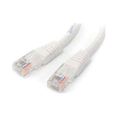 15 ft. Cat5e White Molded RJ45 UTP Patch Cable