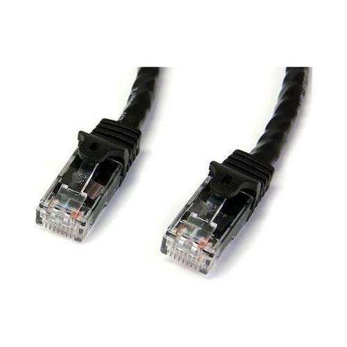 15 ft. Black Gigabit Snagless RJ45 UTP Cat6 Patch Cable