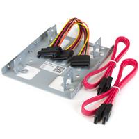 Picture of StarTech.com BRACKET25X2 Mounting Bracket Dual 2.5 in. SATA HD to 3.5 in. Bay