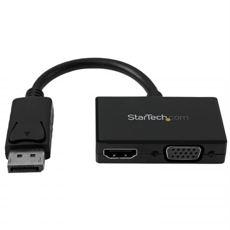 Travel A-V Adapter 2 in 1 Display Port to HDMI or VGA -  STARTECH.COM, ST23373