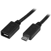 0.5m Micro-USB Extension Cable Male to Female