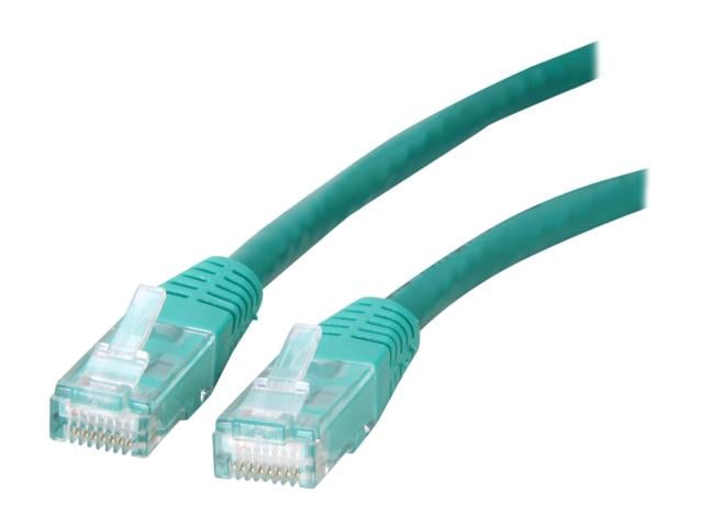 C6PATCH12GN 12 ft. Cat6 Molded RJ45 UTP Cable Gigabit, Green