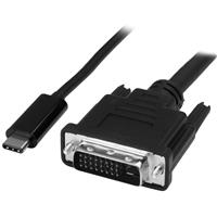 2560 x 1600 6 ft. USB-C to DVI Adapter Cable