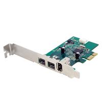 PEX1394B3 3 Port 2b1a PCI-E 1394 FireWireAdapterCard