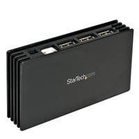 ST7202USB 7 Port Compact Black USB 2.0 Hub