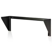 2U 19 in. Steel Vertical & Wall Mountable Server Rack - Black