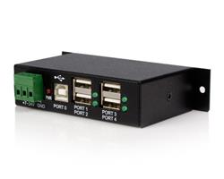 Mountable 4 Port Rugged Industrial USB Hub
