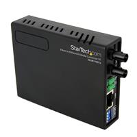 MCM110ST2 10-100 Multi ST Fiber to Ethernet Media Converter